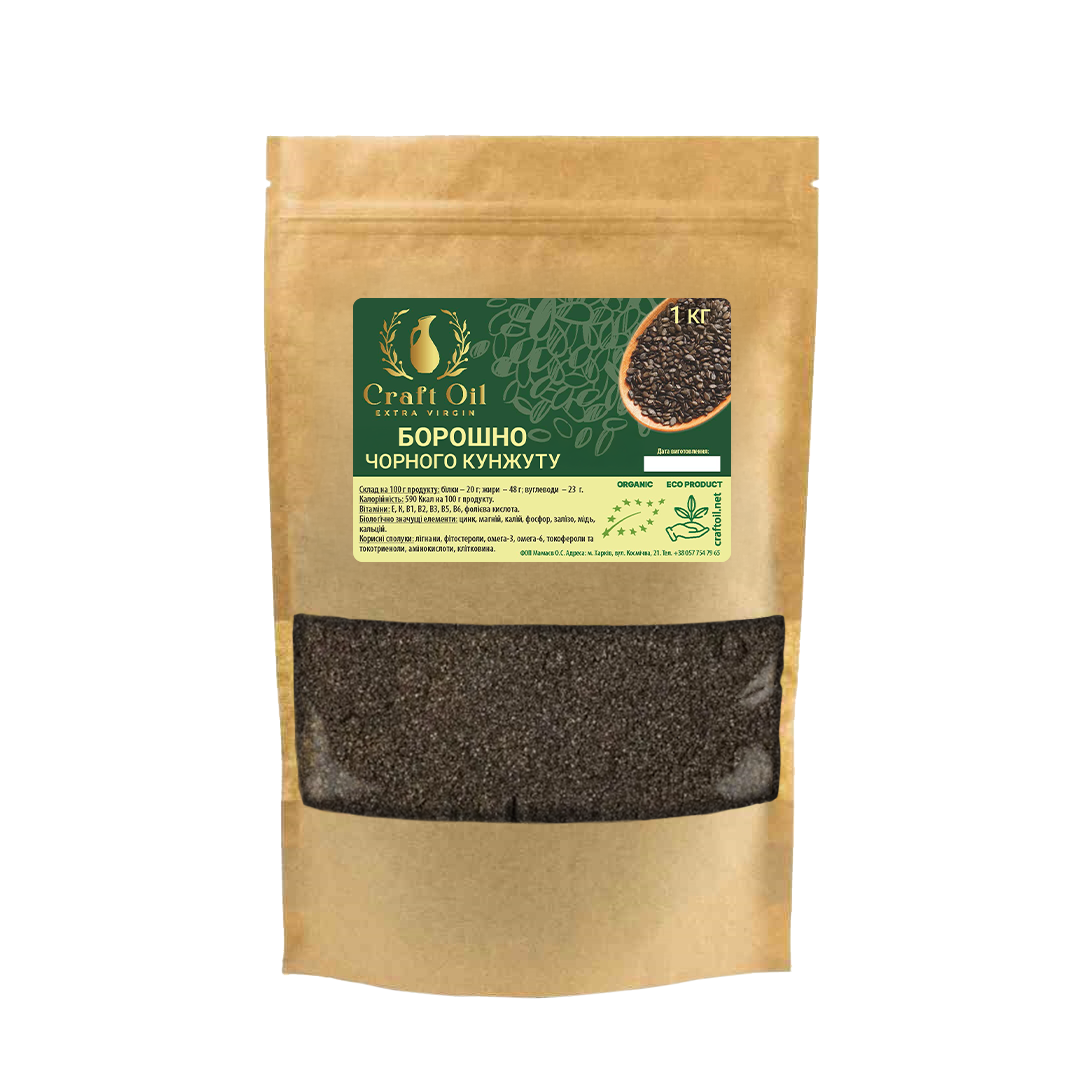 Мука черного кунжута Craft Oil 1 кг (2471345074)