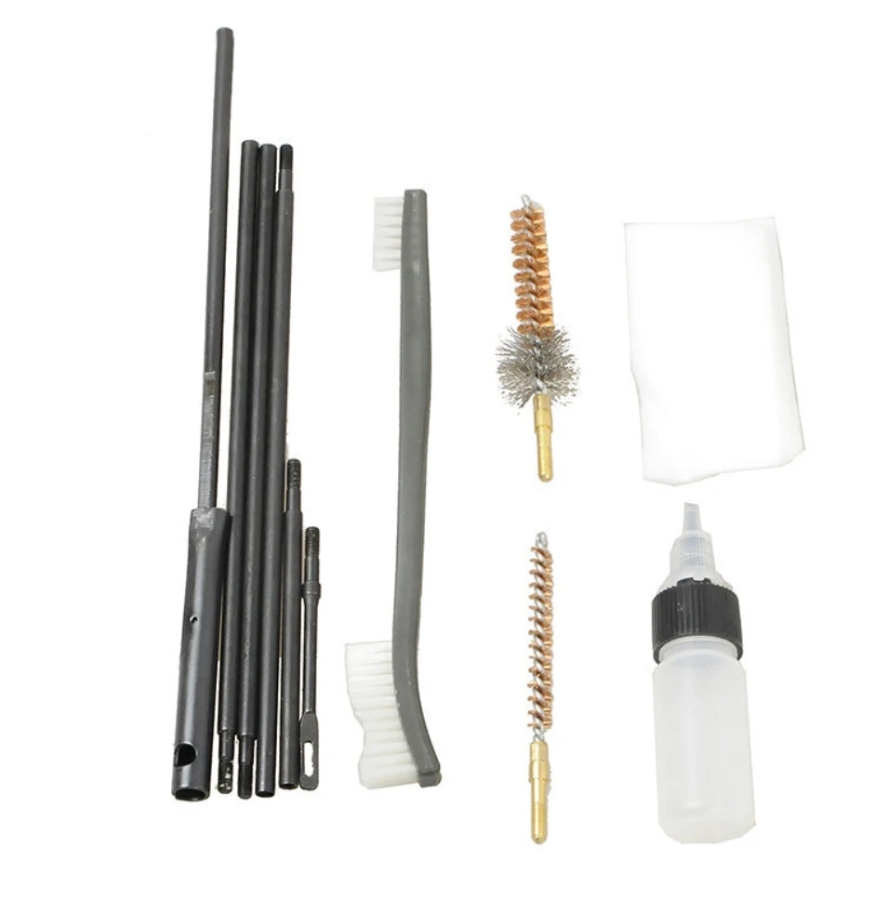 Набор для чистки оружия Rifle Cleaning Kit калибр 22 5.56 мм 10 предметов