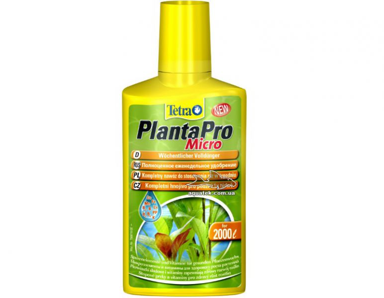 Удобрение для аквариумных растений Tetra PlantaPro Micro 250 мл (297401)