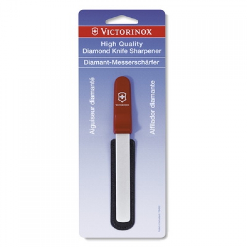 Кишенькова точила з алмазним покриттям Victorinox Червона (4.3311)