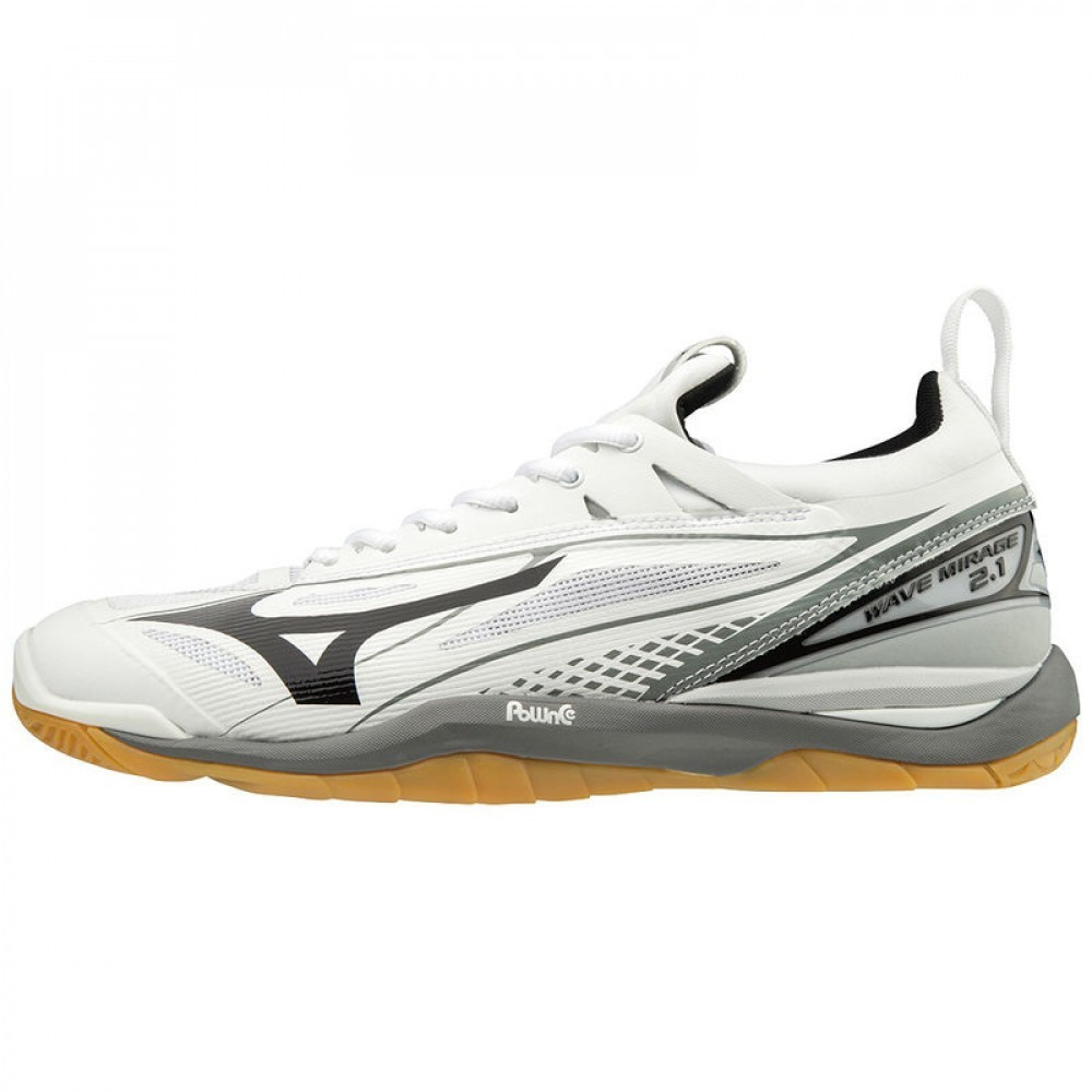 Кросcовки MIZUNO WAVE MIRAGE 2.1 - белый/черный (44.5) UK10 X1GA1850-09 44.5