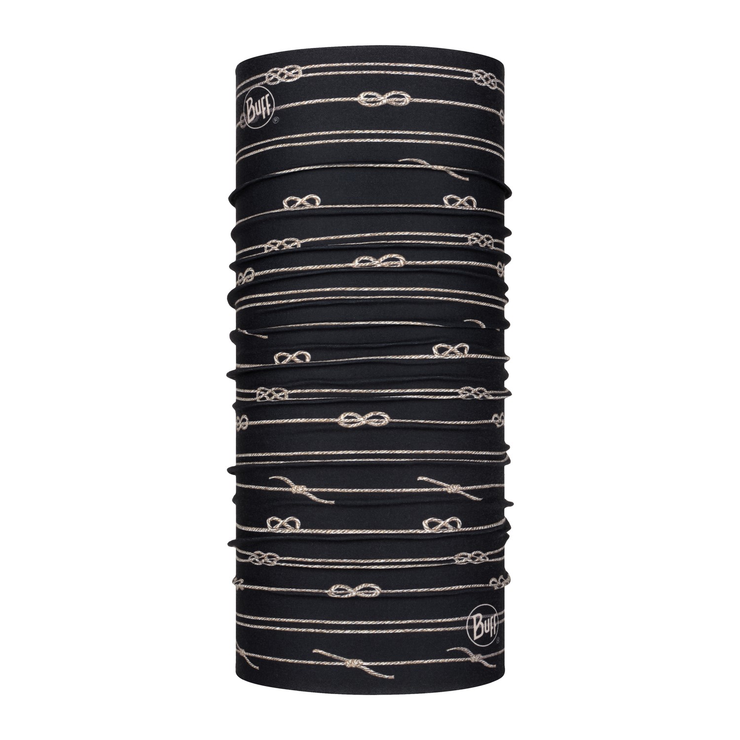 Бафф Buff Original Knots Dark Navy One Size Черный-Белый