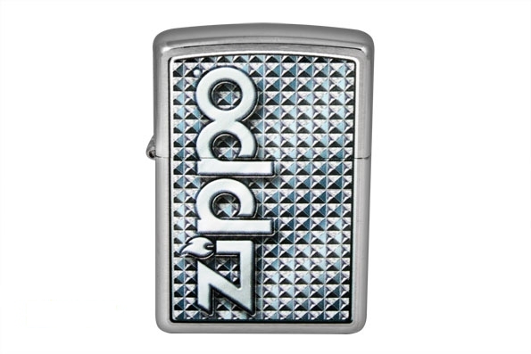 Запальничка ZIPPO 3D ABSTRACKT EMBLEM BRUSHED CHROME (28280)