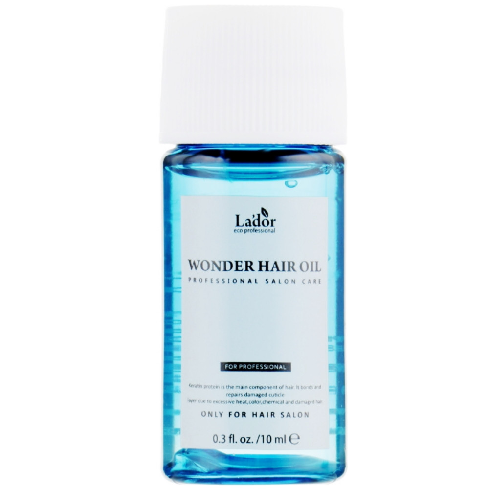 Міні-версія олії для блиску і гладкості волосся La'dor Wonder Hair Oil 10 мл (8809500816690)
