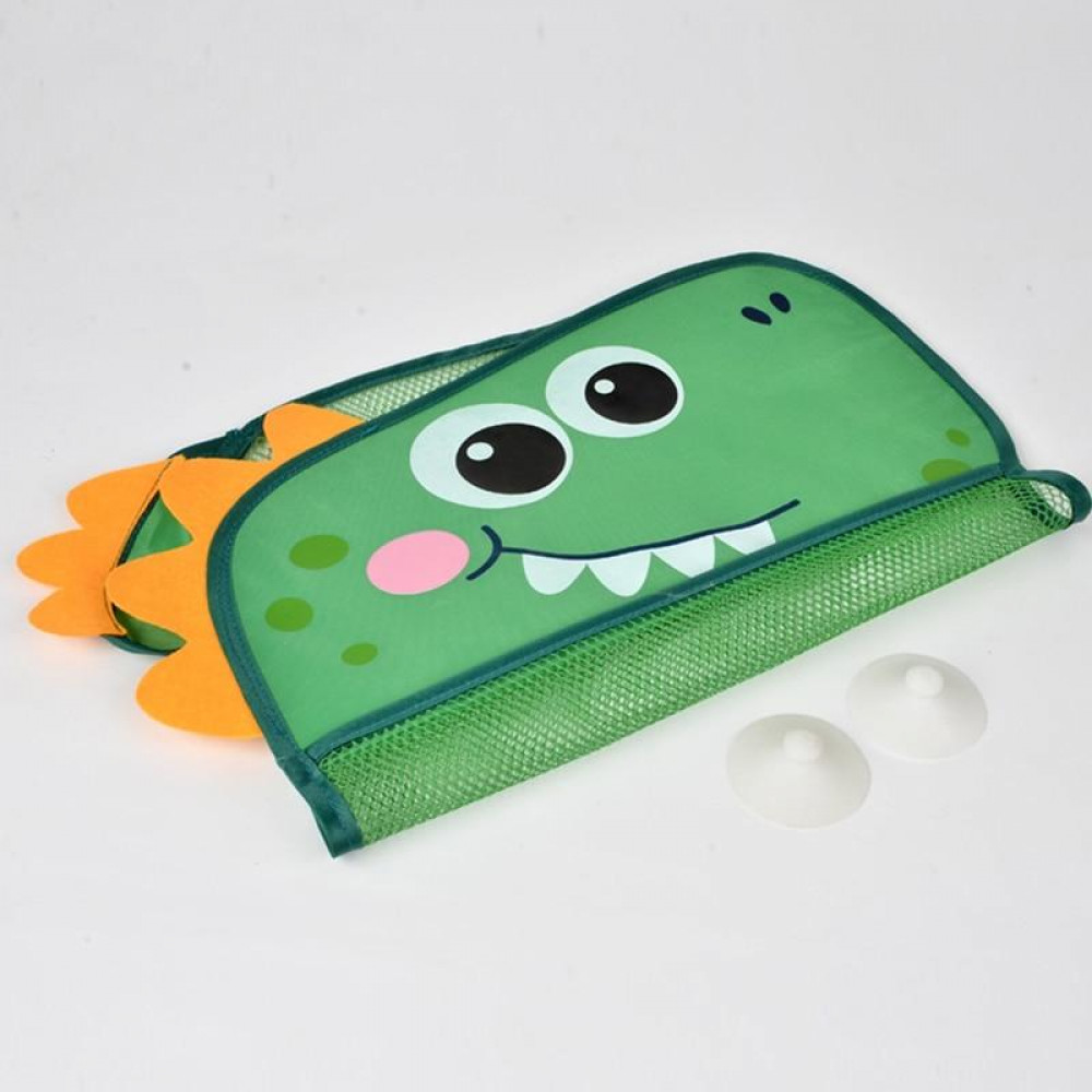 Корзина для игрушек в ванную Safebaby Зеленый крокодил