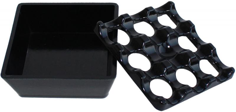 Квадратная пепельница HiBlack 8.5см DP218746 Aslan