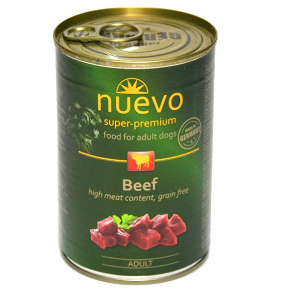 Влажный корм Nuevo DOG ADULT Beef 400 г