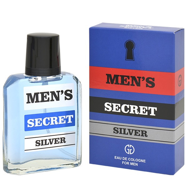 Туалетна вода Positive Parfum Men's Secret Silver edс 95 мл (hub_ZrpF68813)