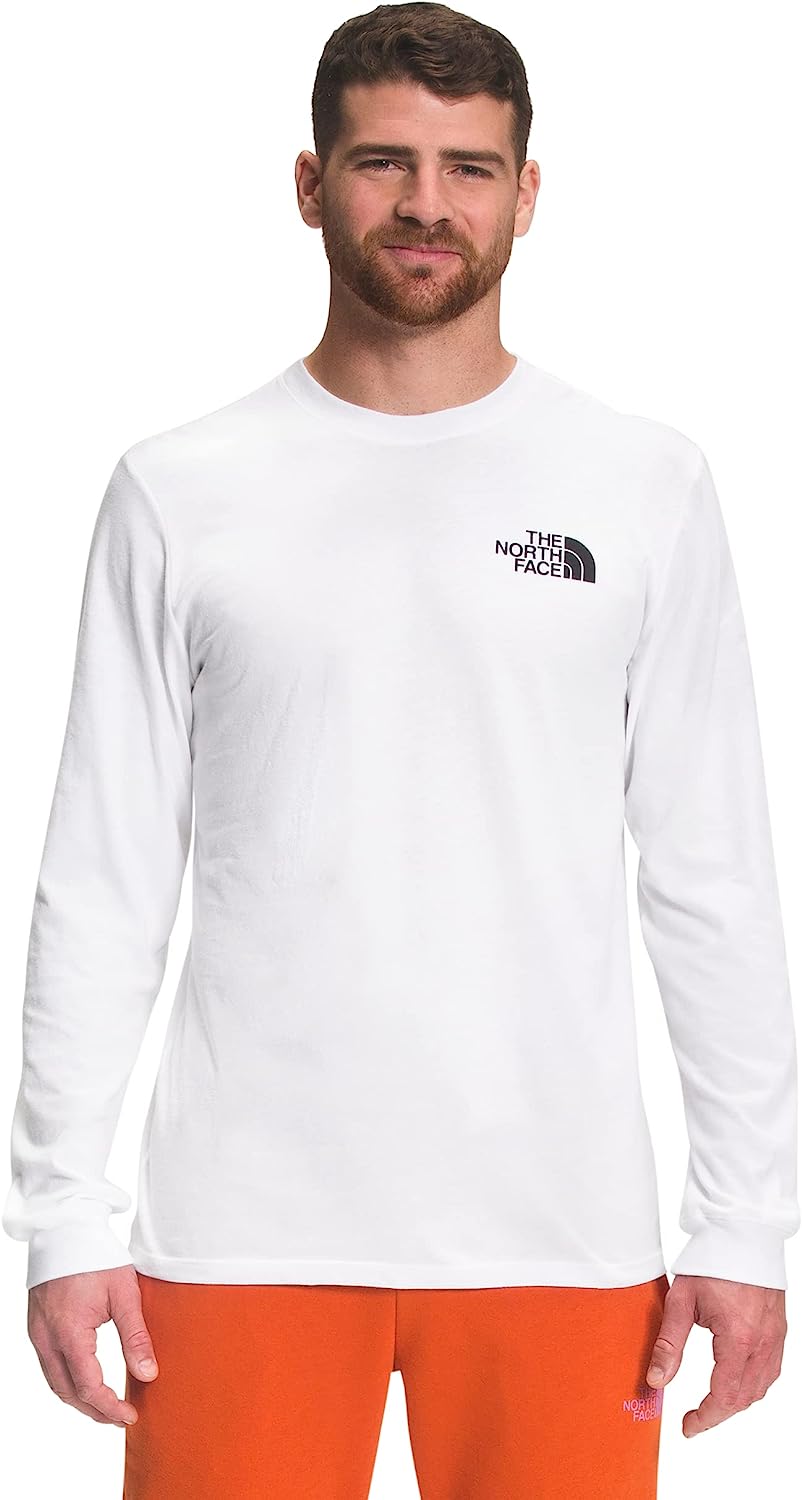 Лонгслив мужской THE NORTH FACE Long Sleeve T-Shirt M Белый (NF0A4762LA9)