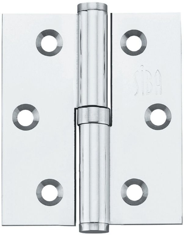 Петля стальная 75 Мм 1Bb Матовый Никель Sn, Левая Siba 1Bb 3Х2,5Х2,5мм Fhp R Sn