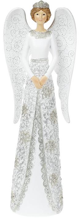 Статуетка Angel у білому мереживі 25 см Bona DP42272