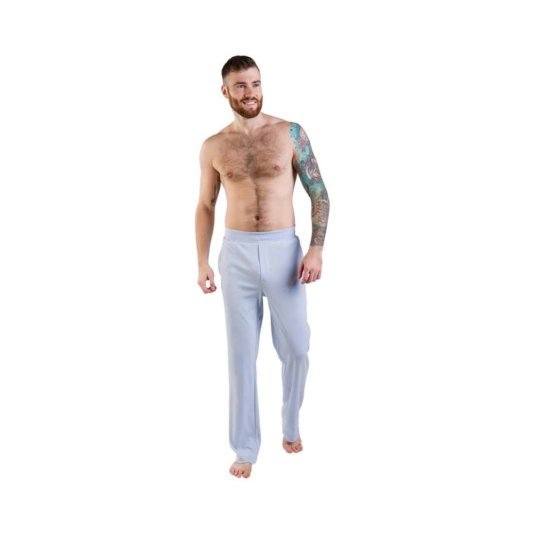 Чоловічі брюки піжамні MAN's SET XL Блакитний (28415-1870)