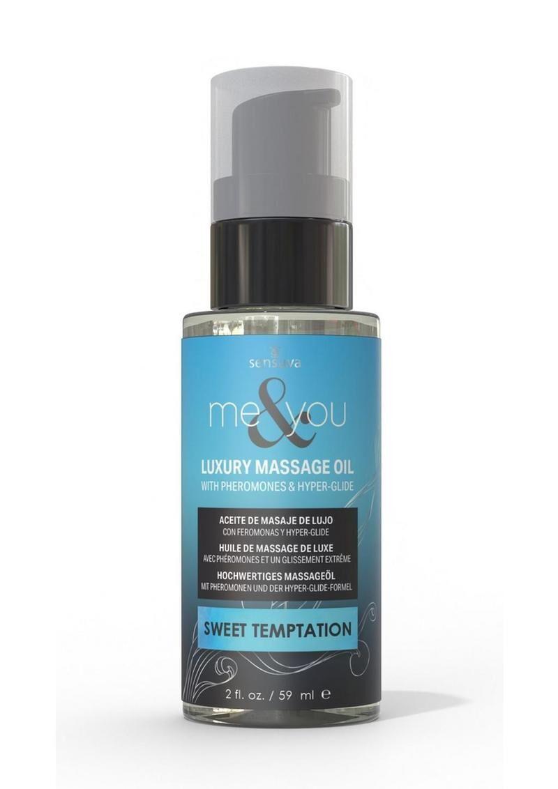 Массажное масло Sensuva Me&You Sweet Temptation Vanilla Sugar & Sweet Pea 59 мл