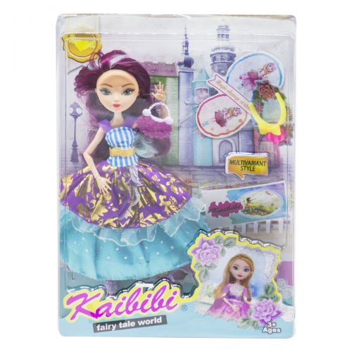 Кукла KAIBIBI: Fairy Tale World с аксессуарами (фиолетовый) BLD123
