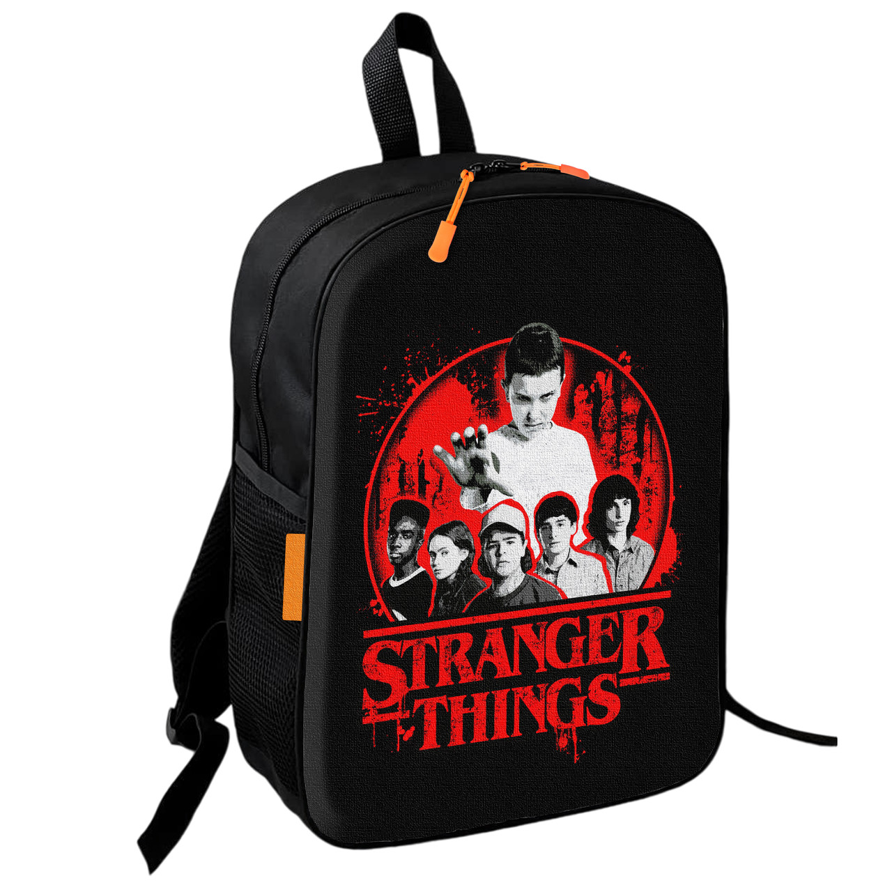 Дитячий шкільний рюкзак Stranger Things 36х27х13 см, водонепроникний, різнокольоровий