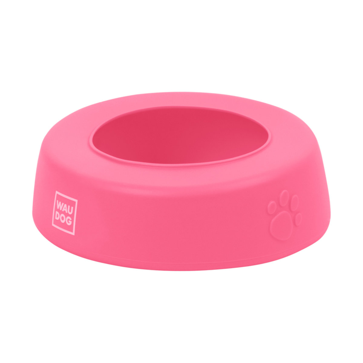 Миска-непроливайка для кошек и собак Collar WAUDOG Silicone 1 л Розовый (Collar50797) (15710)