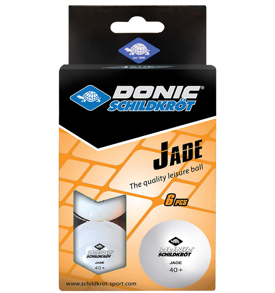 Мячики Donic Jade ball 40+ White 6pcs