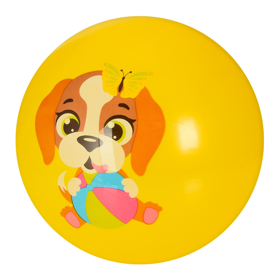 Мяч детский Животные Bambi MS 3509 диаметр 9 дюймов Собачка