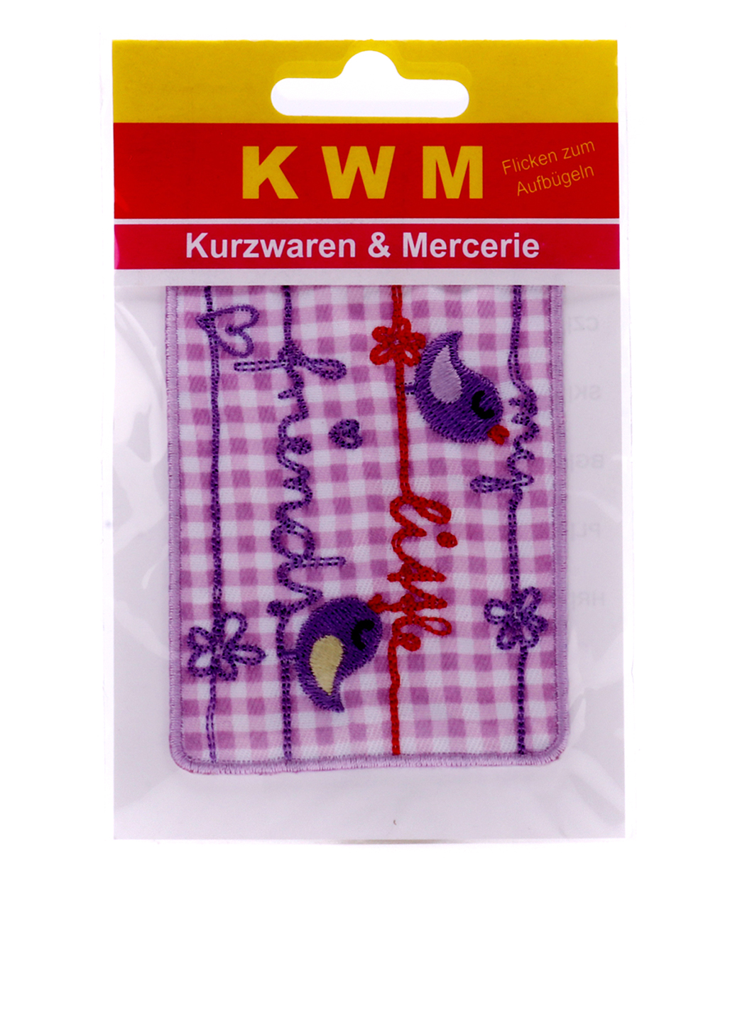 Аплікація термолатка KWM Різнокольоровий K03-110177