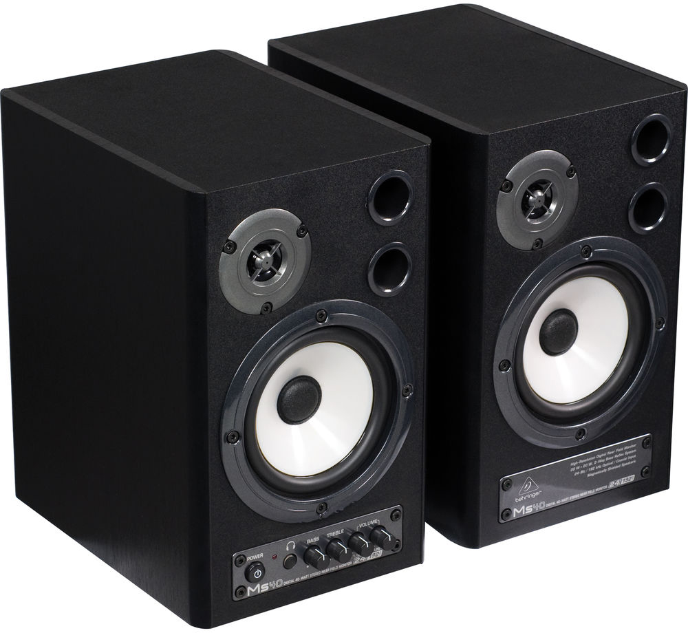 Студійні монітори Behringer MS40 (пара) Black (PL00693)