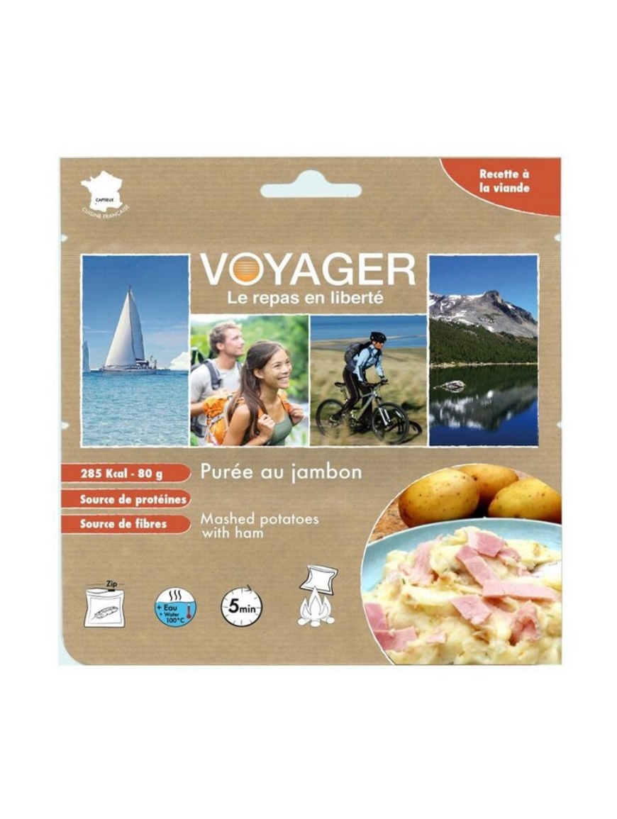 Картофель-пюре с ветчиной Voyager Mashed potatoes with ham 80 г (1004-В102)
