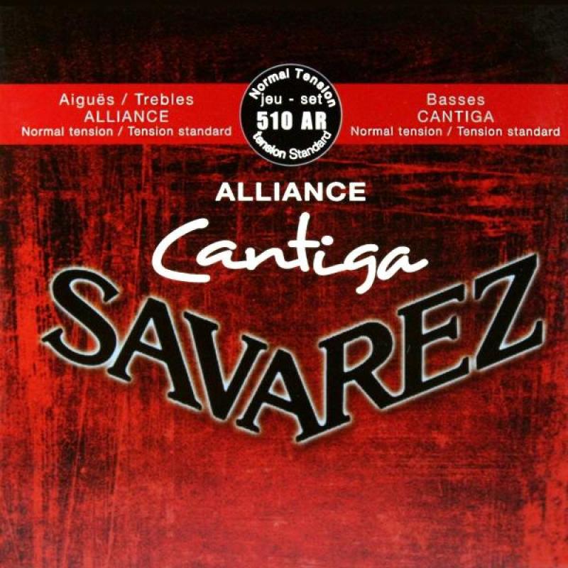 Струни для класичної гітари Savarez 510AR Alliance Cantiga Classical Strings Normal Tension