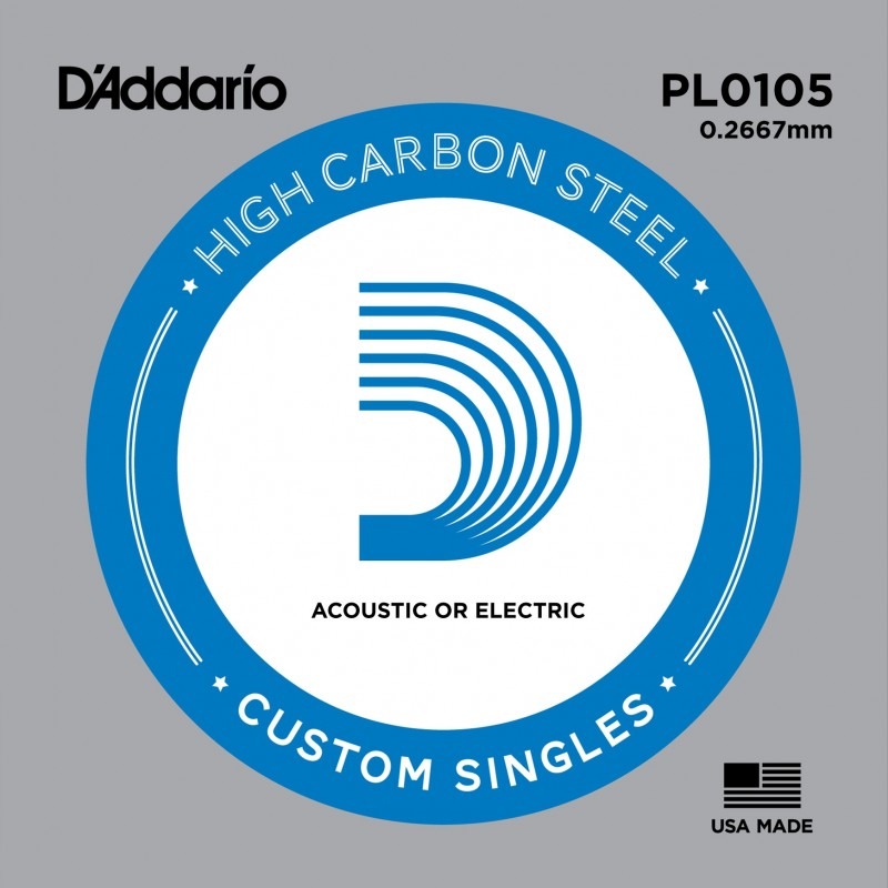 Струна D'Addario PL0105 Plain Steel .0105