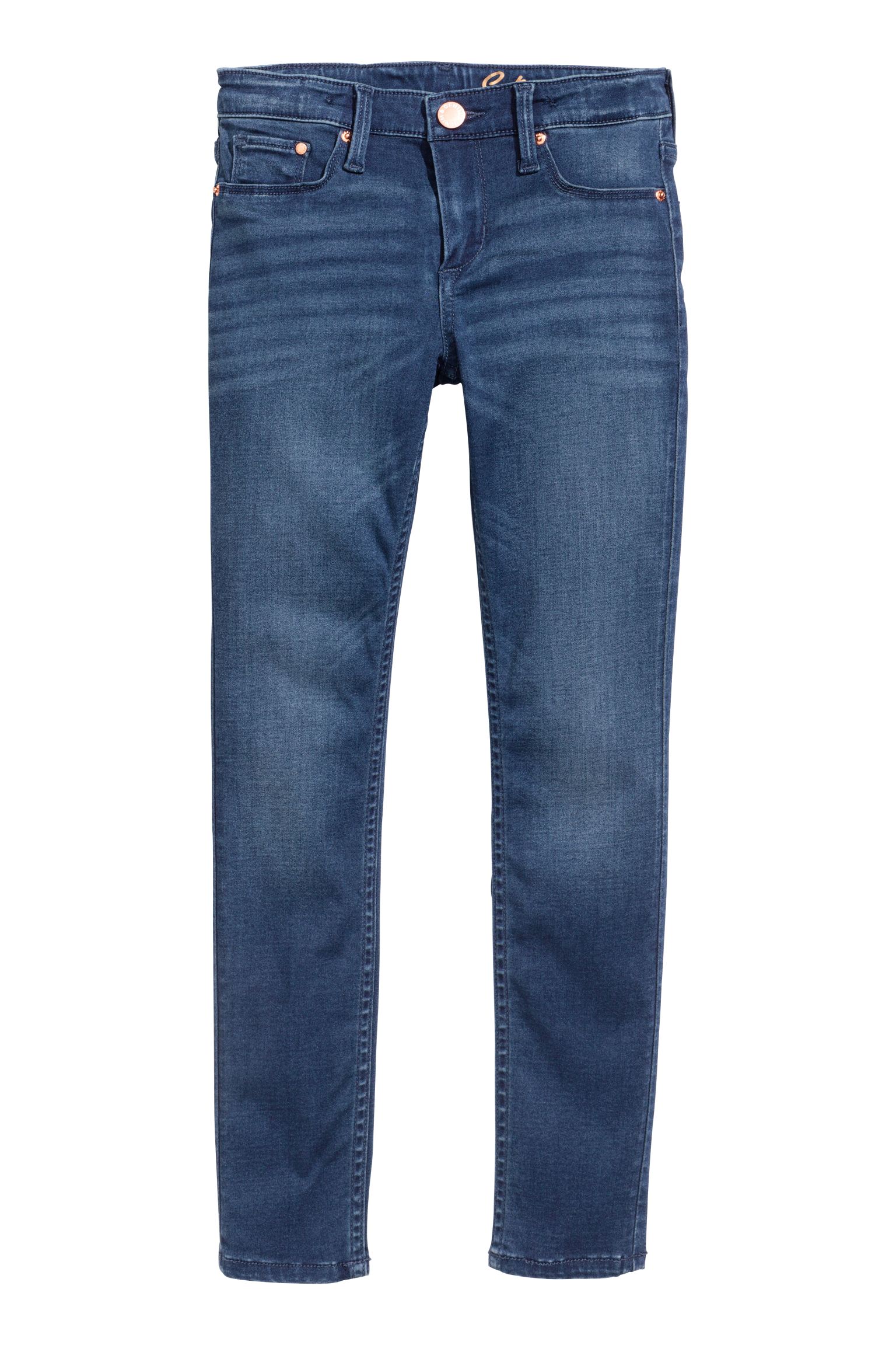 Джеггинсы H&M 170 см синий 24045261406