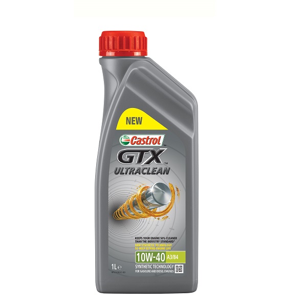 Мастило моторне Castrol GTX UltraClean 10W-40 A3/B4 Benzin, Diezel 1 л