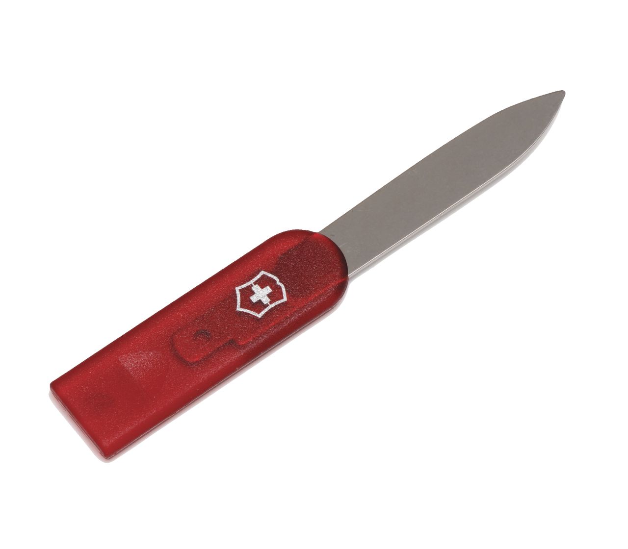 Нож Victorinox для SwissCards Красный прозрачный (A6510.T)