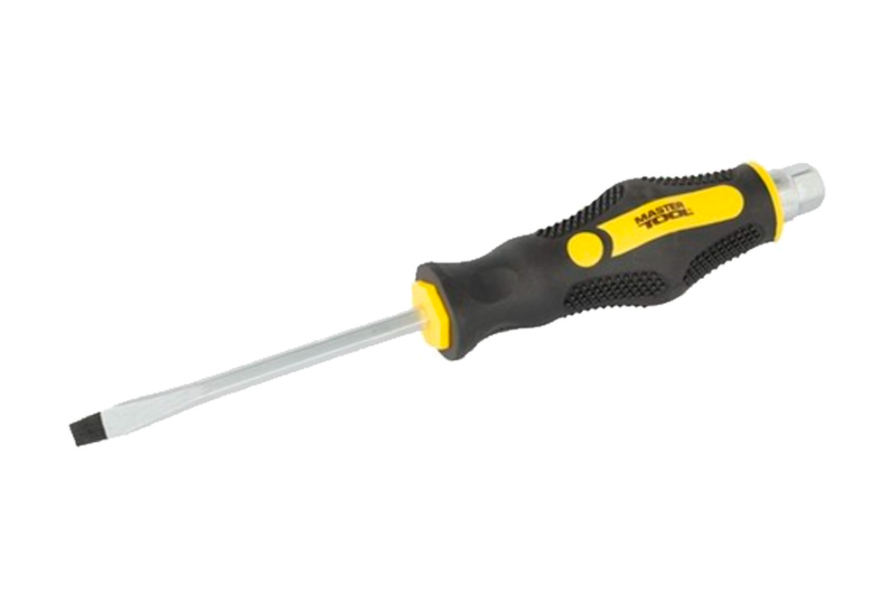 Отвертка ударная MASTERTOOL SL6 x 100 мм HEX (49-6610)