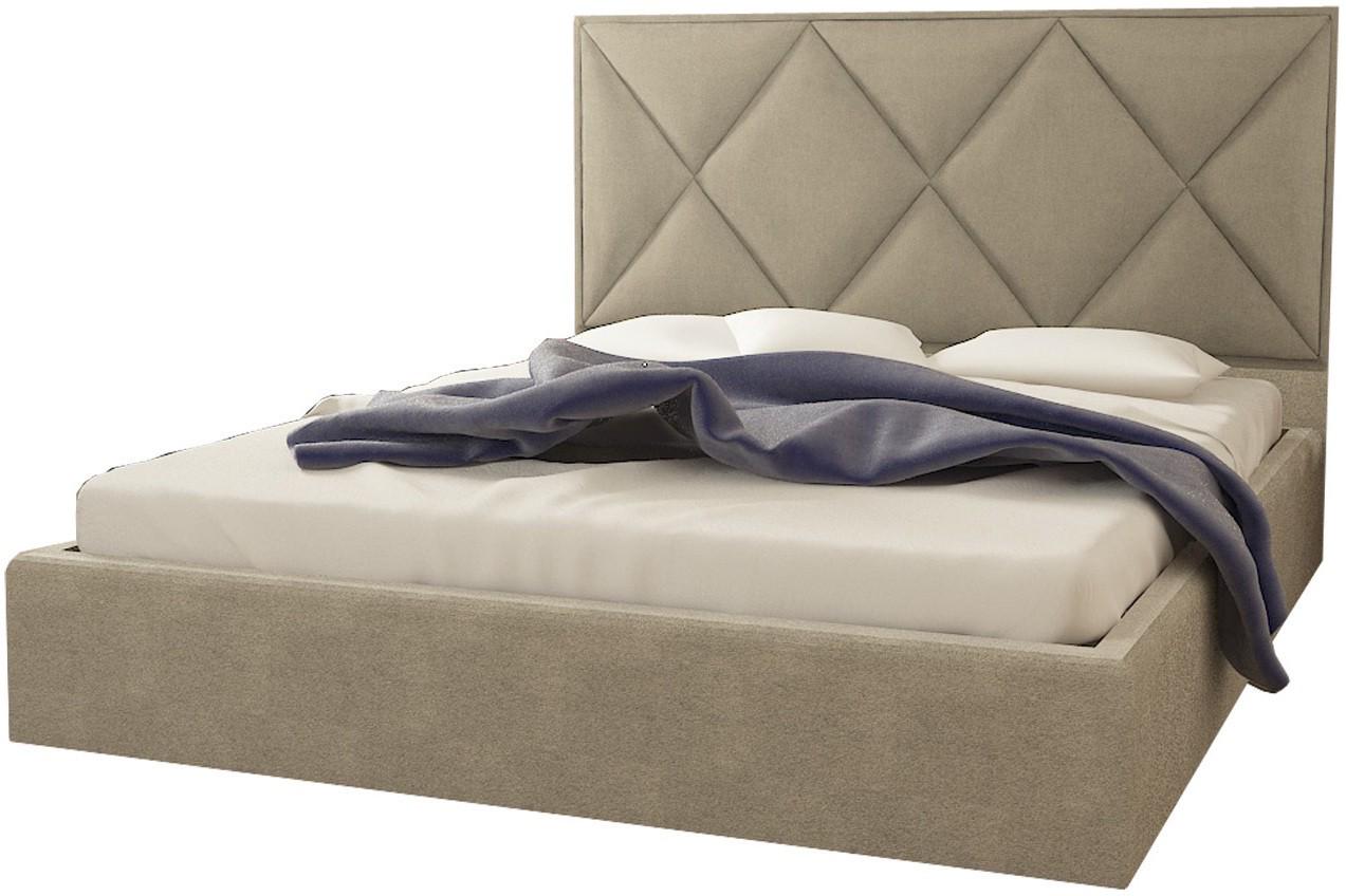 Ліжко двоспальне BNB Pallada Premium 160 х 200 см Simple Мокко