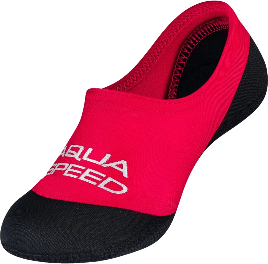 Носки для бассейна Aqua Speed NEO SOCKS 7375 (177-31) 26-27 Черно-красный (5908217673756)