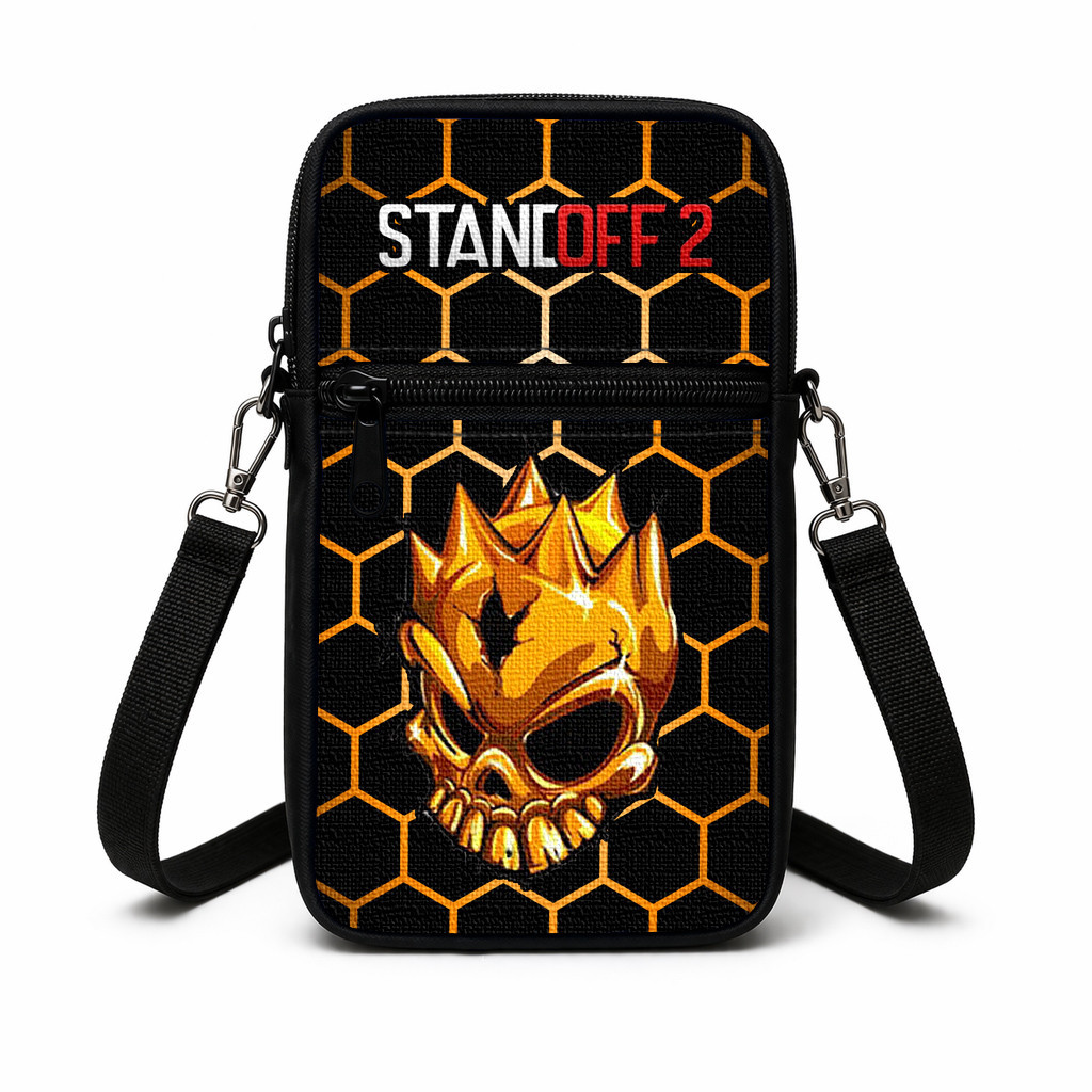 Дитяча сумка через плече Standoff 2 з принтом, 19×10×5 см