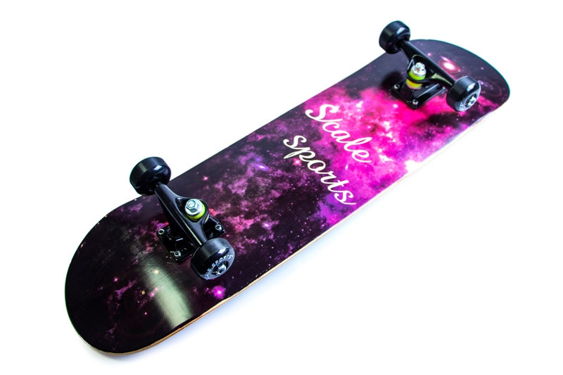 Скейтборд Scale Sports Milky Way Різнокольоровий (1997615880)