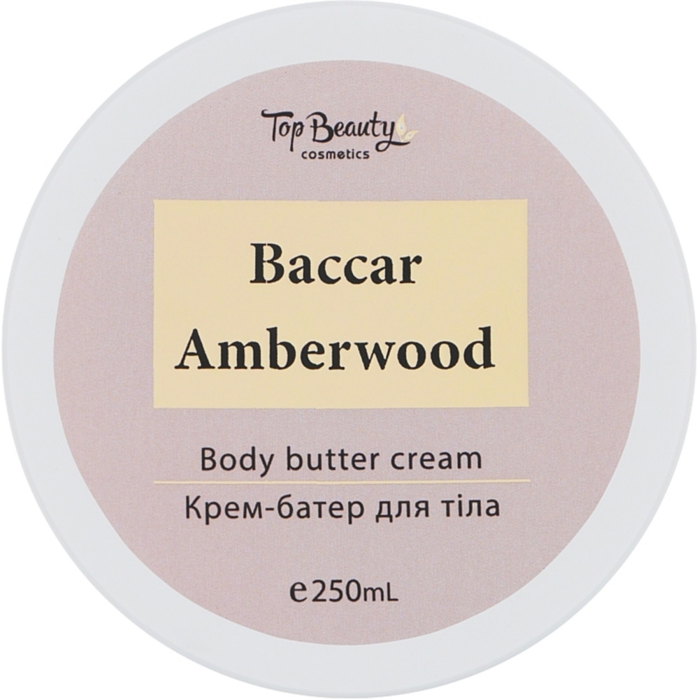 Крем-батер для рук та тіла Top Beauty Baccar Amberwood 250 мл (2000002600053)