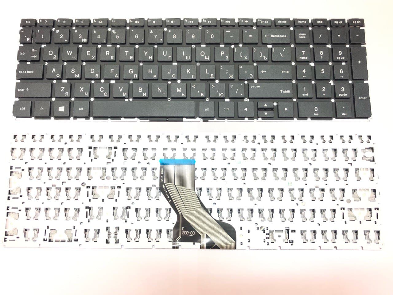 Клавіатура для ноутбука HP Gaming 15-CX, 15-CN, 15-CW, 15-CR, 15-CS, 15-DA, 15-DB, 15-DF, 15-CW, 17-BY, 17-CA series UA , без рамки