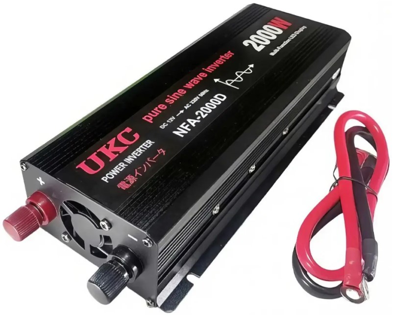 Автомобильный инвертор UKC NFA-2000D 12-220V 2000W (2104618318)