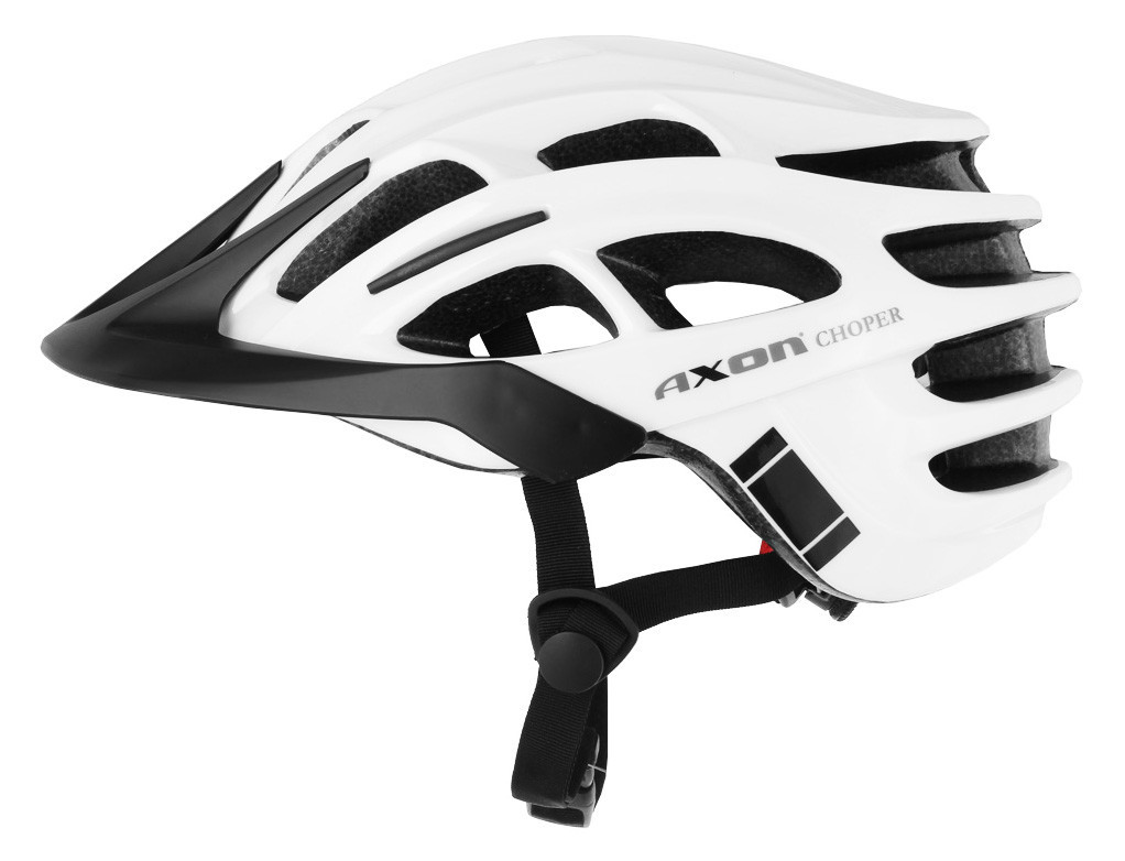 Шолом велосипедний P701052 Axon Choper L-XL White (hub_JzvZ82749)
