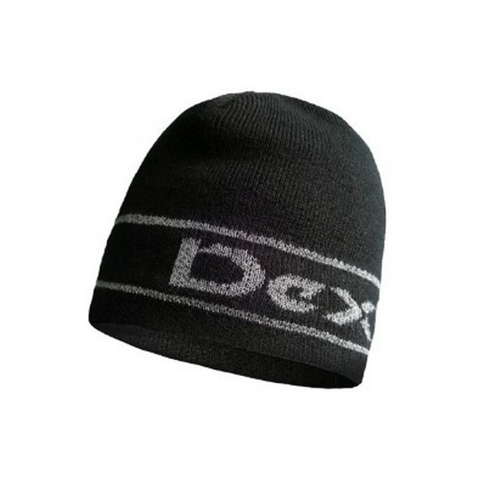 Шапка водонепроникна Dexshell Beanie Reflective Logo S-M 56-58 см Black-Grey