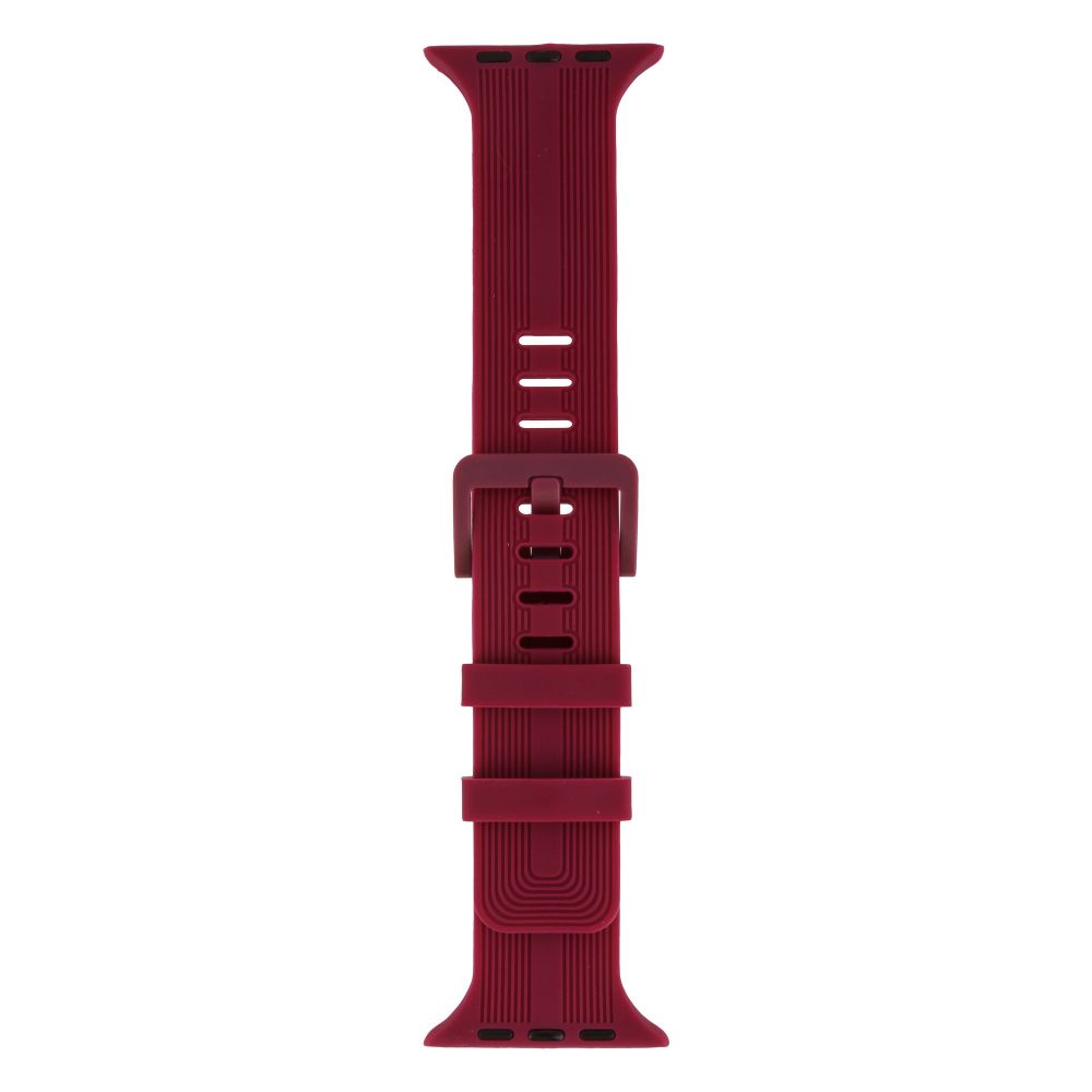 Ремінець ANCHOR Watch Band Silicone Shine Apple Watch 49 / Watch 45/ Watch 44 / Watch 42 mm Purple Red