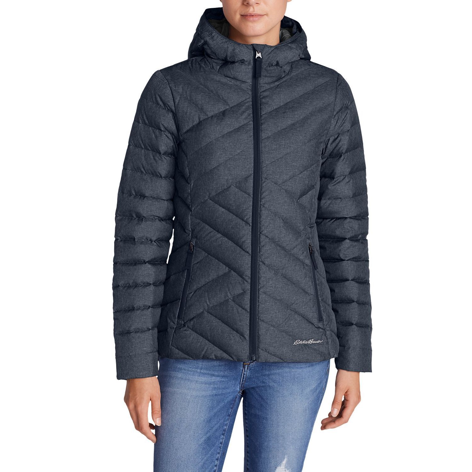 Куртка Eddie Bauer Womens Slate Mountain Down Jacket XS Синій (4177NV)