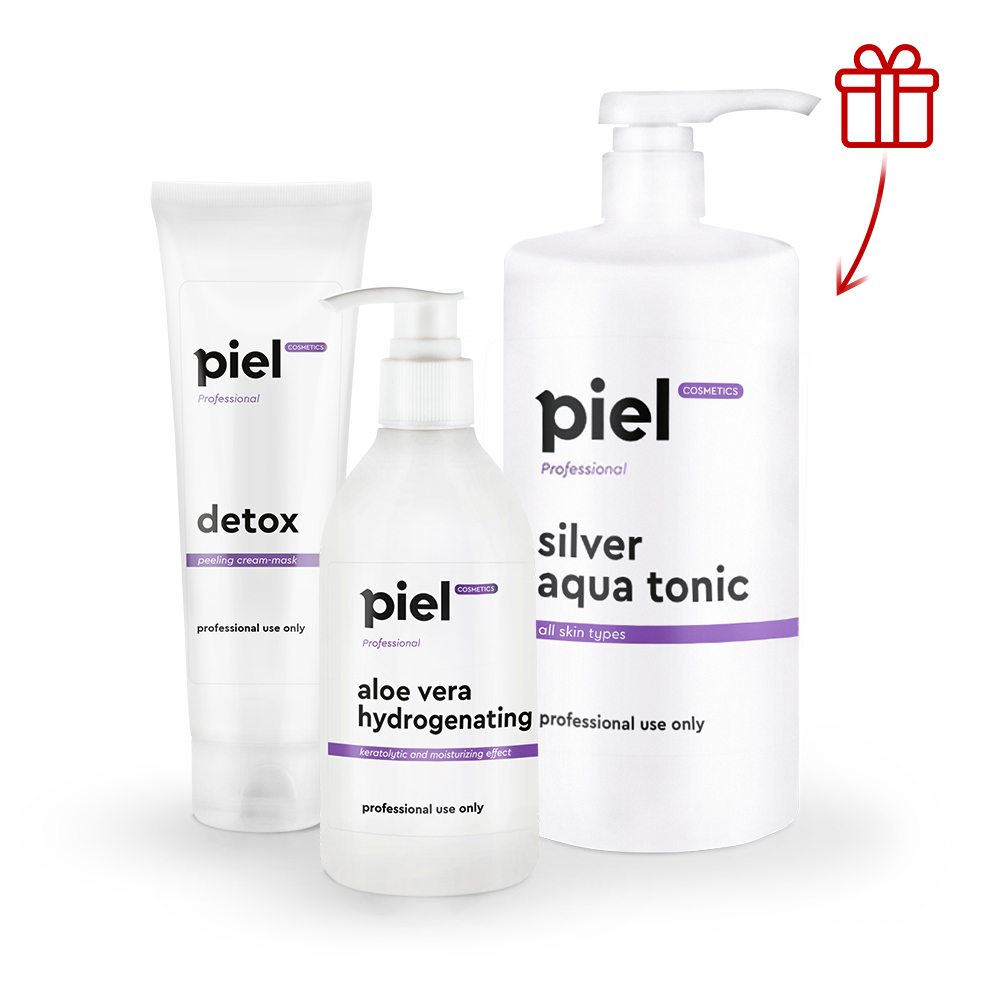 Комплекс Глибоке очищення Piel Cosmetics 3 шт 150мл+300мл+1000мл