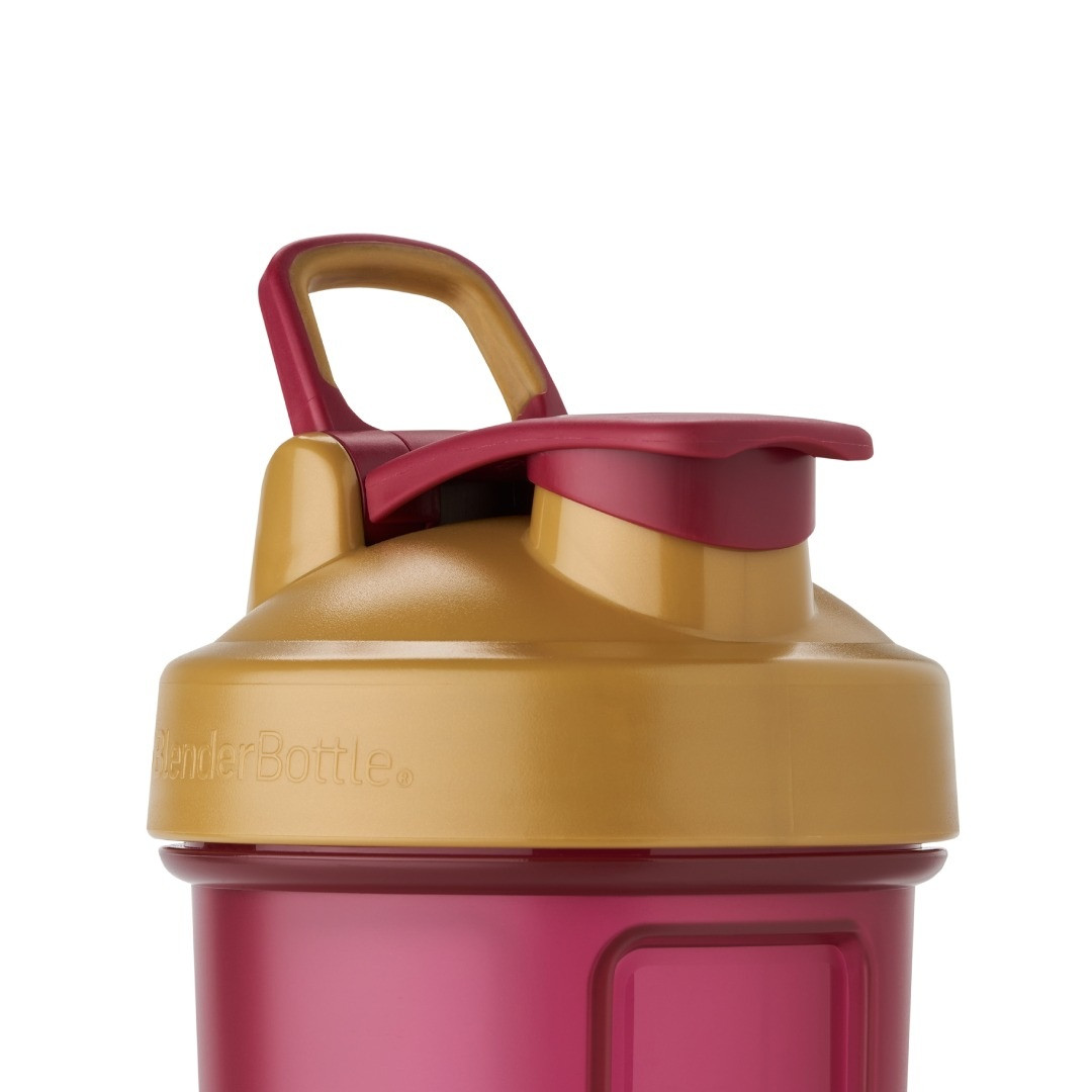 Шейкер спортивный BlenderBottle Classic Loop PRO Marvel Iron Man 28oz/820ml Бордово-золотистый (600561)
