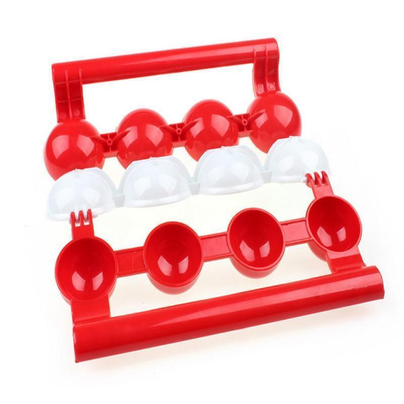 Форма для виготовлення котлет Trend-mix Burger maker Червоний з білим (tdx0000627)