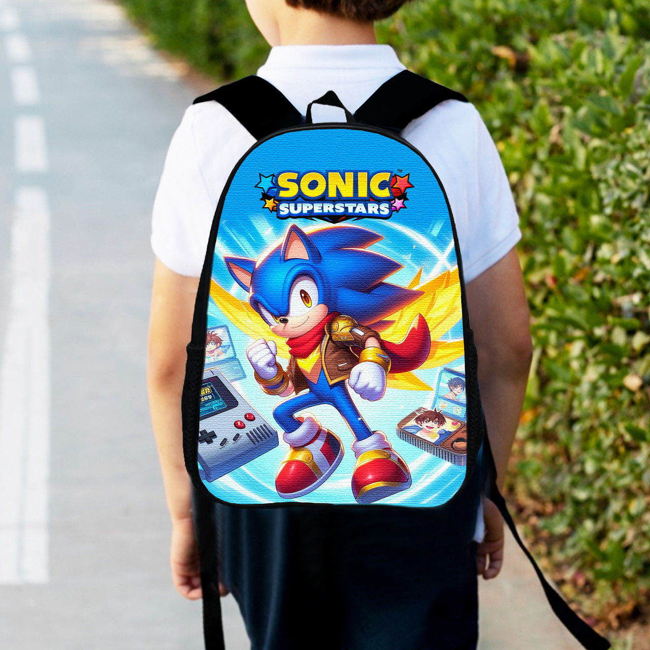 Дитячий рюкзак Super Sonic 12 л, 34х27х13 см, водостійкий поліестер