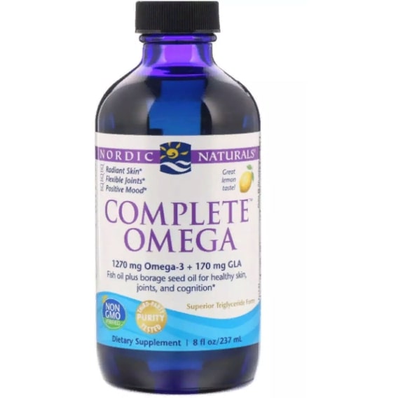 Омега 3 Nordic Naturals Complete Omega, 1270 mg Omega-3 / 170 mg CLA, 8 fl 237 ml NOR02773