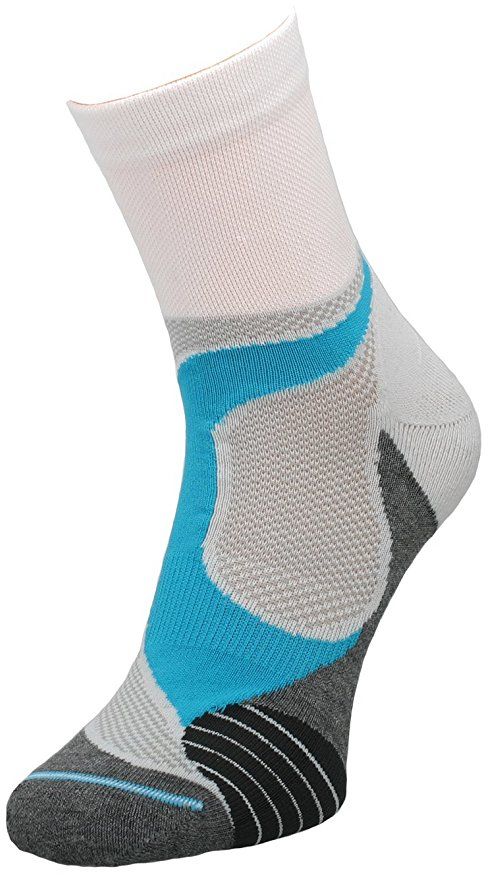 Шкарпетки Comodo RUN4 Білий/Синій (COMO-RUN-4-03-3942)