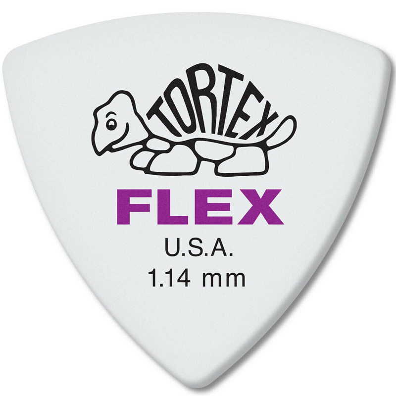 Медиатор Dunlop 456-114 Tortex Flex Triangle Pick 1.14 mm (1 шт.)