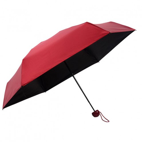 Міні-парасолька в капсулі Бордовий